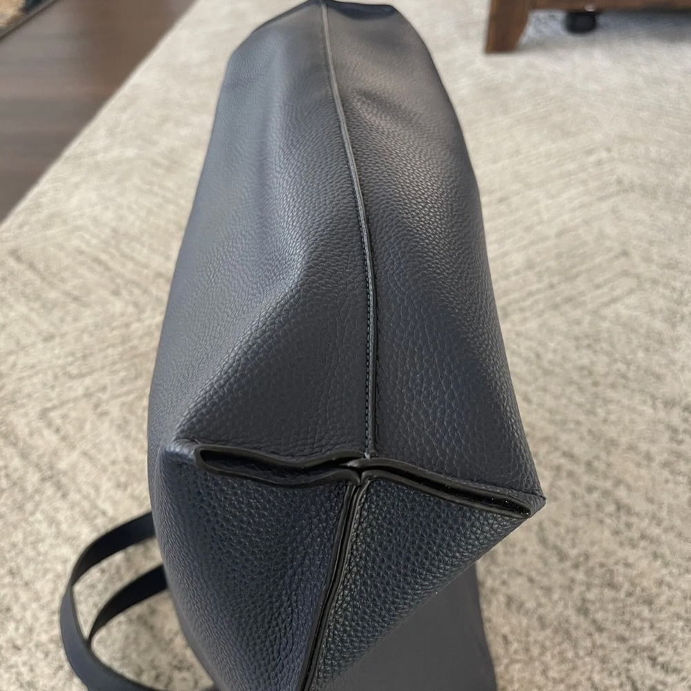 NAVY BLUE Vegan tote - Picture 7 of 12